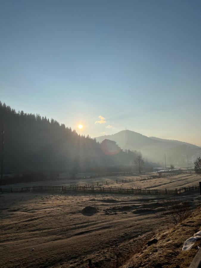 Садиба Between Mountains Mizhhirya  エクステリア 写真